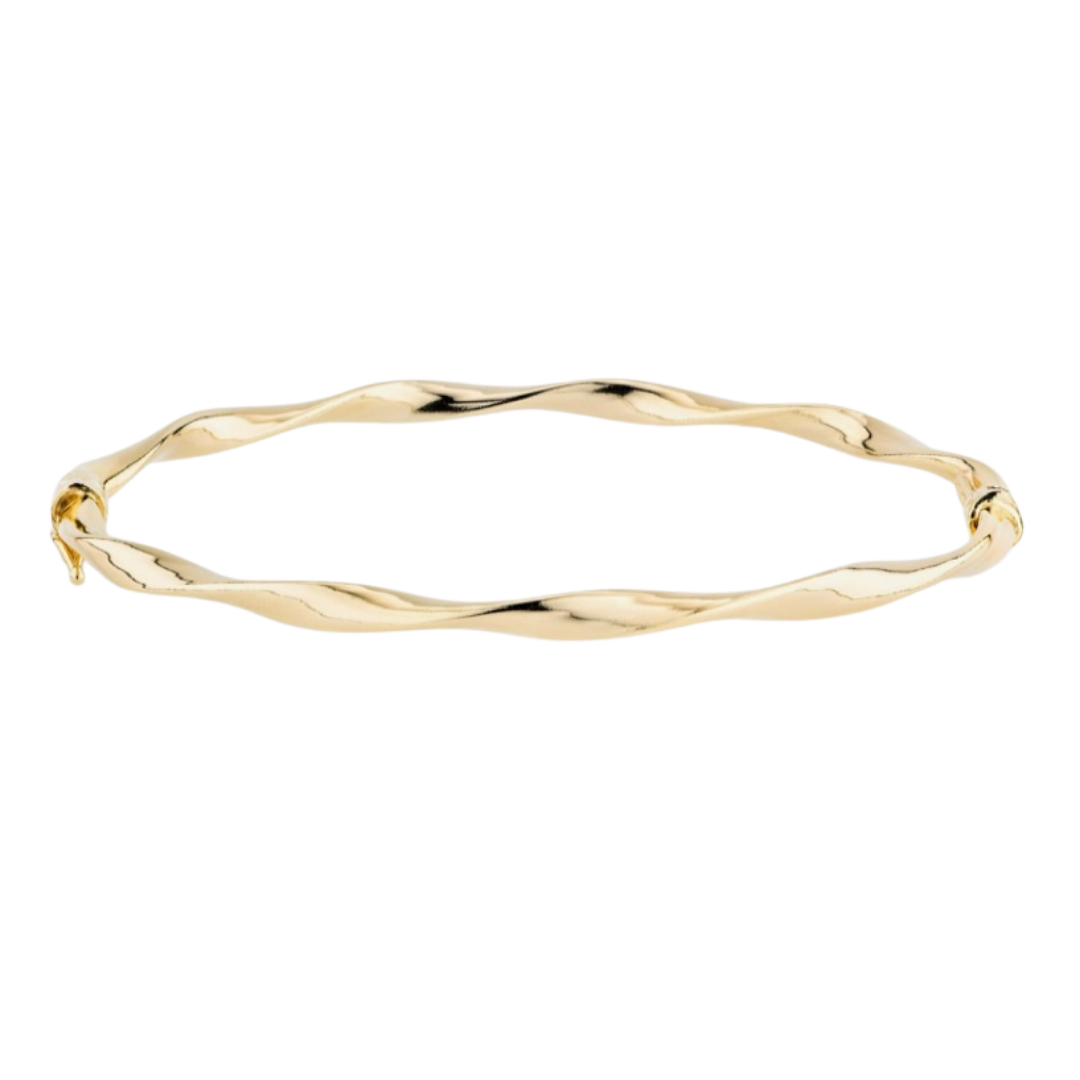 RUDE GALLERY TWIST BANGLE BRASS 使用2回 箱付 TWIST BANGLE - RUDE