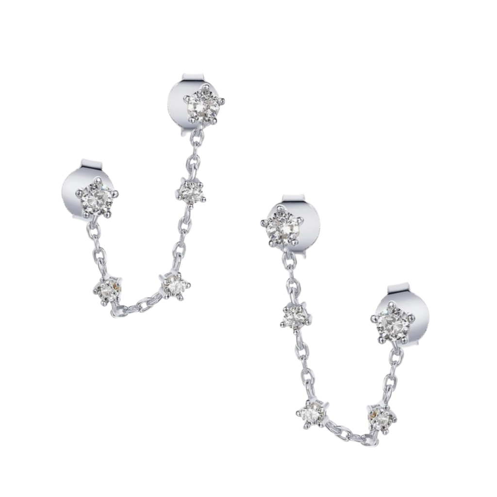 DOUBLE SWEEP EARRINGS