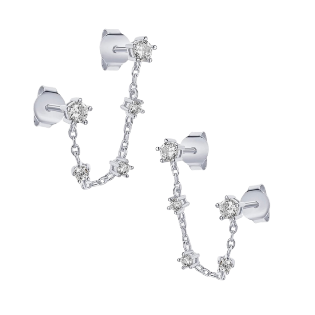 DOUBLE SWEEP EARRINGS