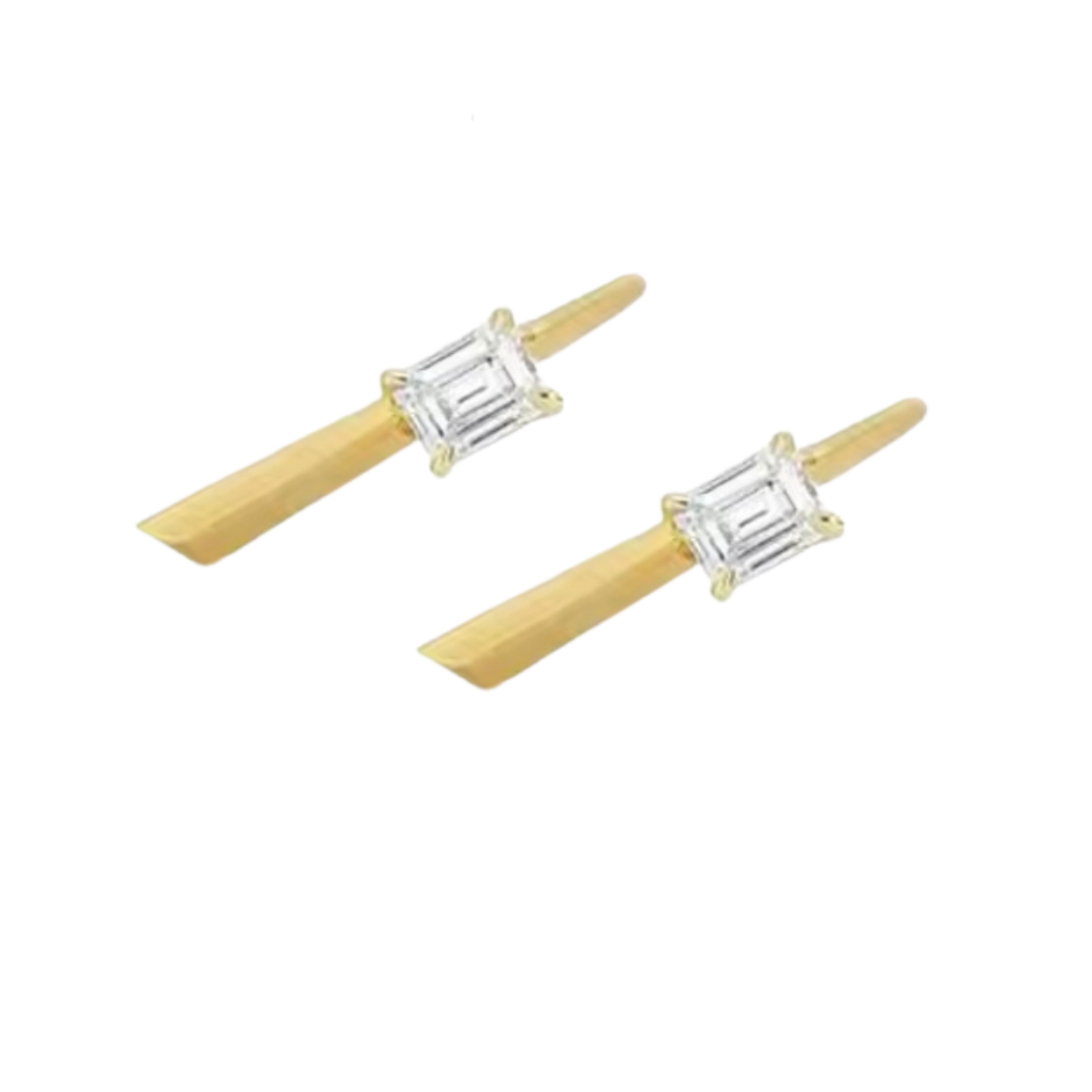 SOAR EARRINGS BAGUETTE