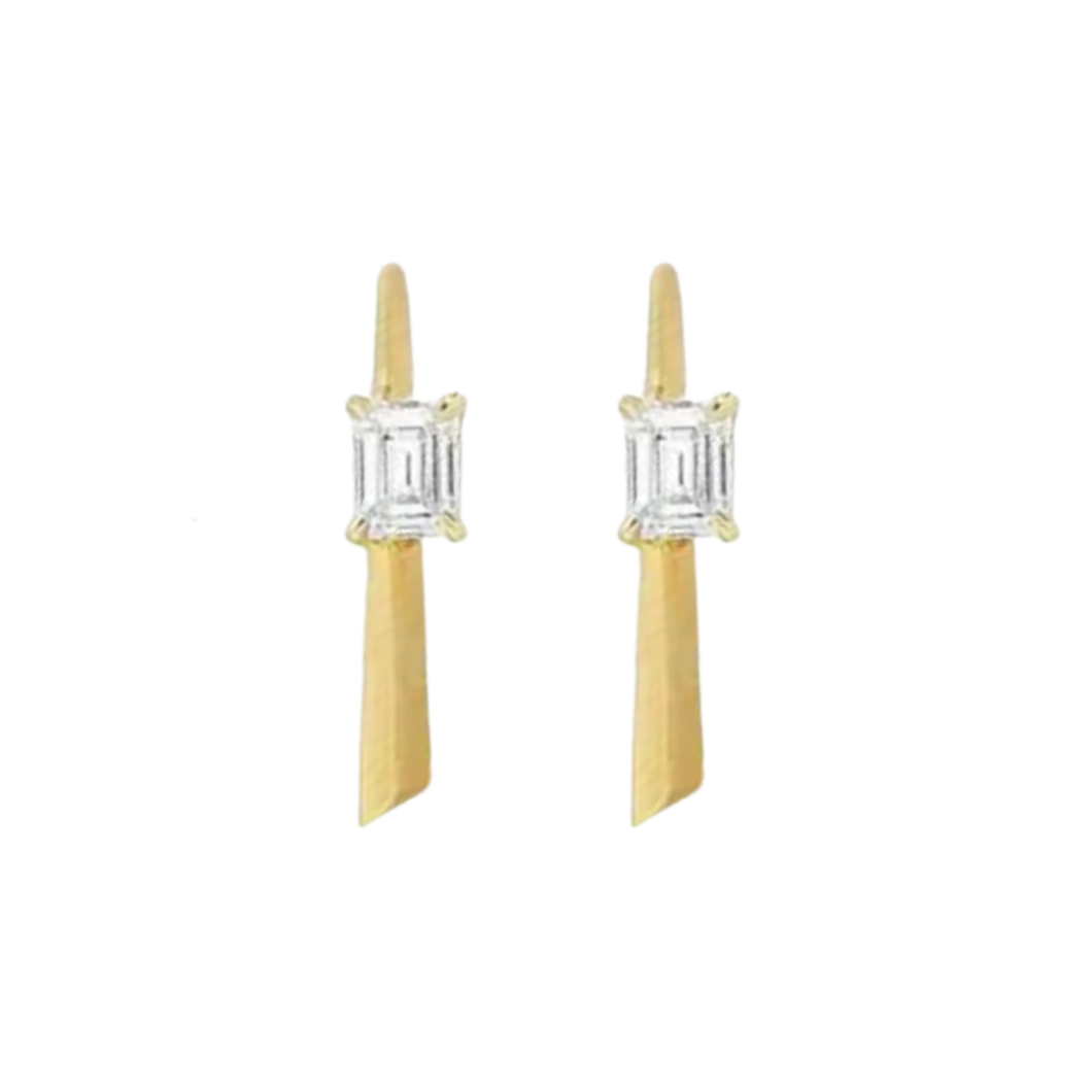 SOAR EARRINGS BAGUETTE