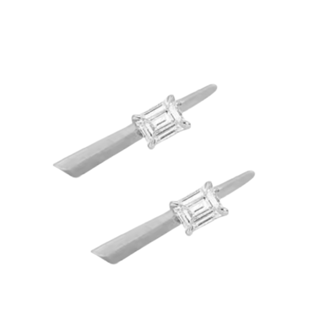 SOAR EARRINGS BAGUETTE