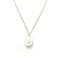 P E A R L A  CURB CHAIN NECKLACE