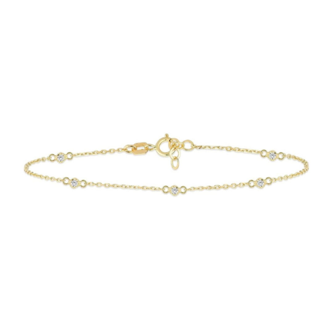 DIAMOND STATION BRACELET