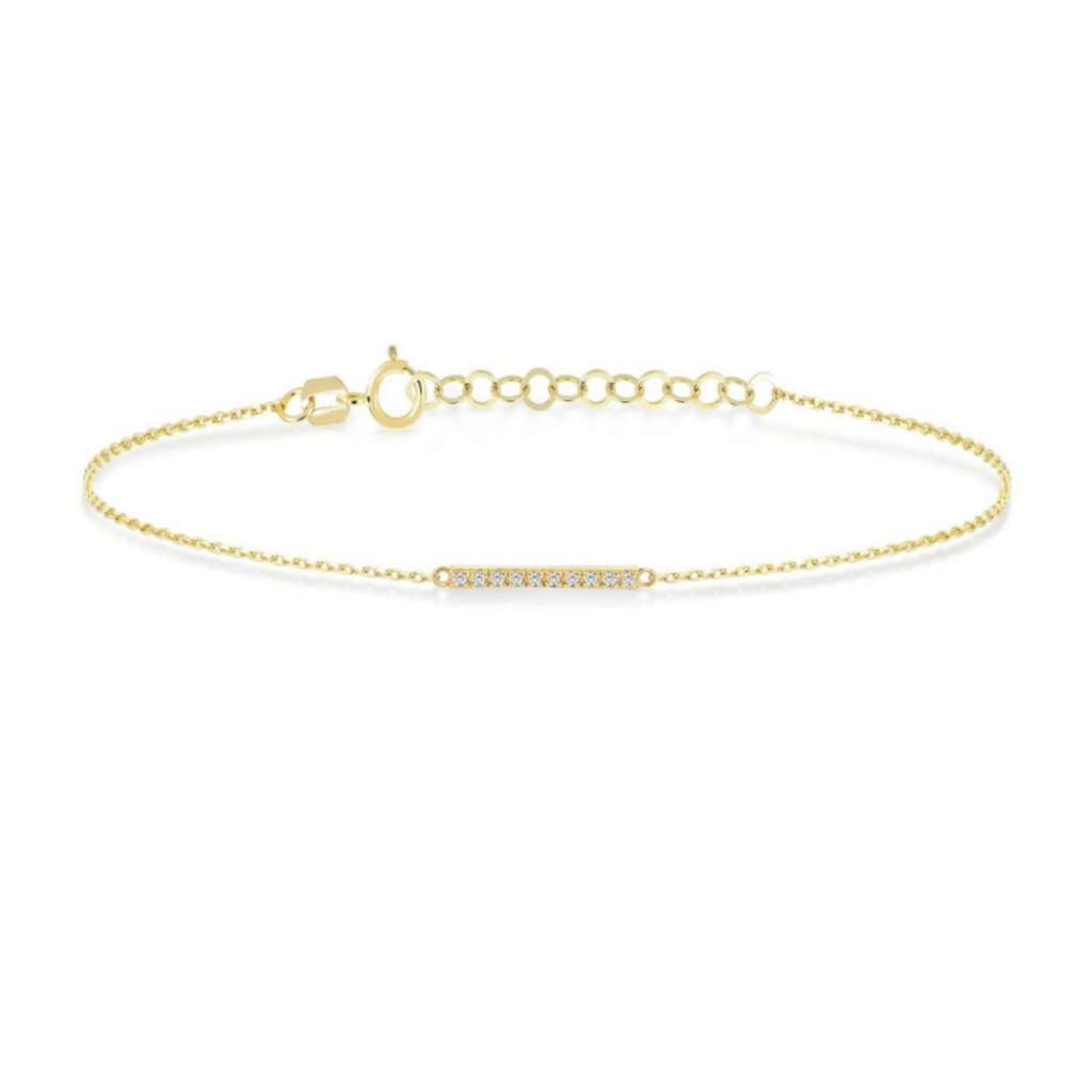 DIAMOND BAR BRACELET
