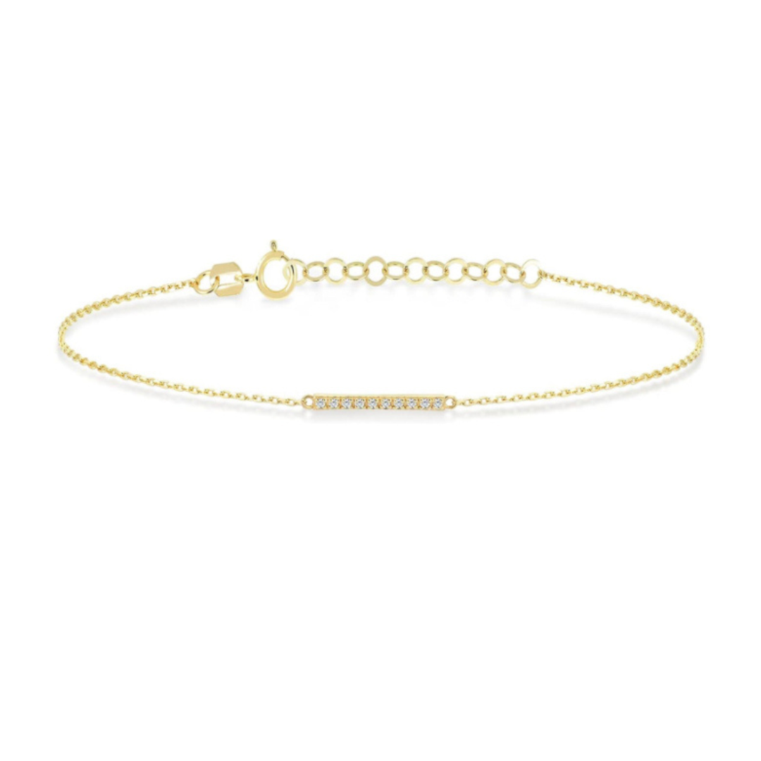 DIAMOND BAR BRACELET