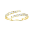 DIAMOND OPEN WRAP RING