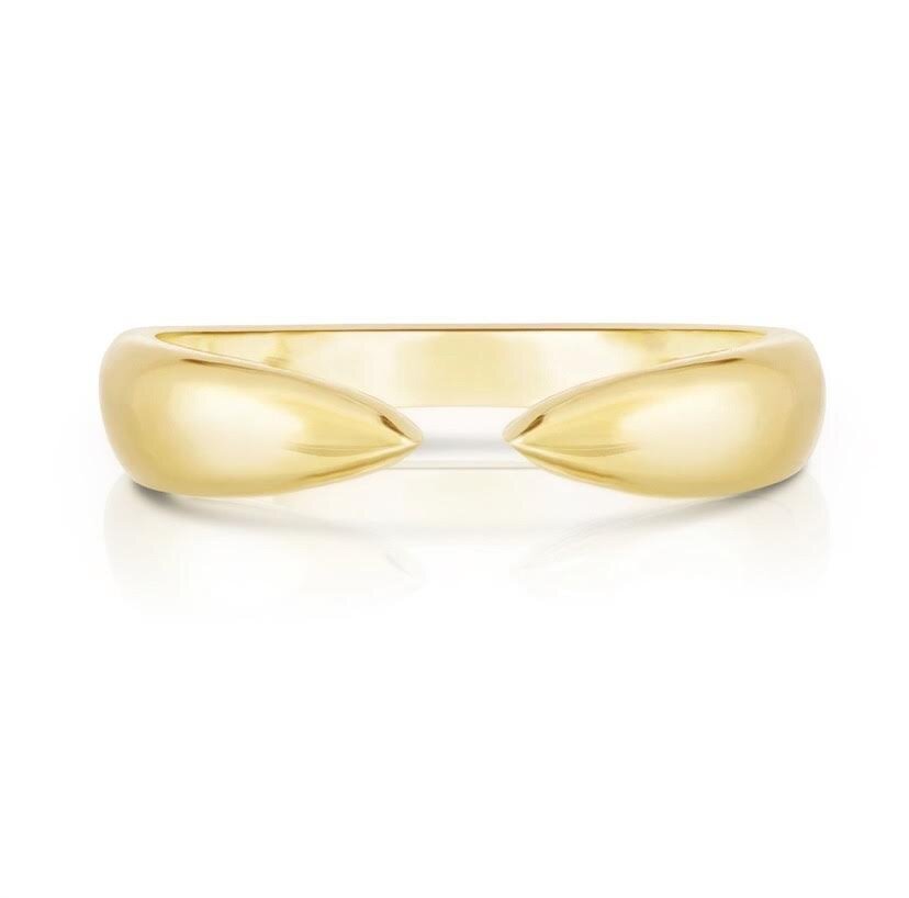 SOLID GOLD OPEN RING